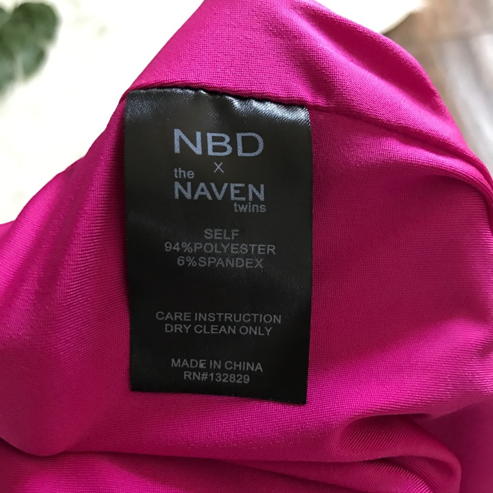 NBD x Naven Twins • Wink Tulip Hem Mini Dress - Picture 8 of 8